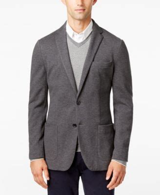 michael kors men's classic fit double knit blazer|Michael Kors Men's Blazers and Sports Coats .